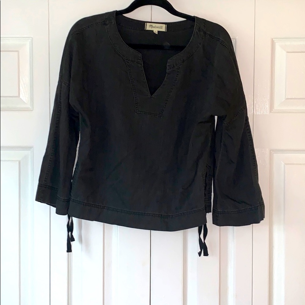 Madewell Side Tie Shirt